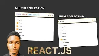 Dropdown select with custom checkbox in react js - Multiple and Single select