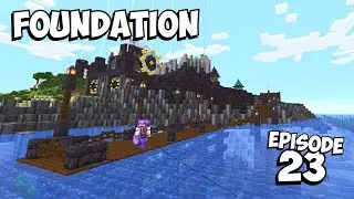Steampunk Lighthouse Foundation - Minecraft 1.16 AutoCraft SMP #23