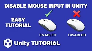 How To Disable Mouse Input UI In Unity | Unity UI Input System
