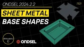 ⚡ Make THIS In 2 Minutes - Sheet Metal Design - Ondsel ES - FreeCAD Sheet Metal