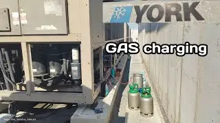 York chiller gas charging | air cooled chiller gas charging