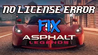 ASPHALT 9 LEGENDS LICENCE ERROR FIX ||100% WORKING||