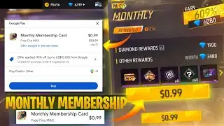 Free Fire 95% Discount Monthly Membership 😱 | How To Buy Monthly Membership FF