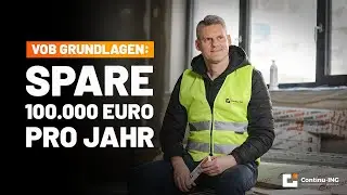 VOB Grundlagen: Warum dir eine Ausführungsplanung 100.000 € pro Jahr spart!