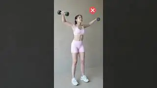 ✨ Perfect your lateral raises with proper form! ✨