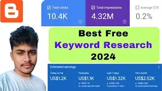 Best Keywords Research For Blog Post | Free Keyword Research Tutorial 2024