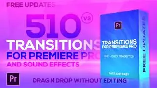 Modern Transitions For Premiere PRO | After Effects Template