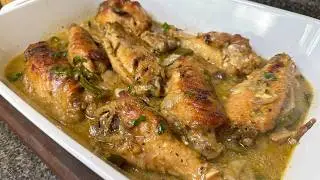 The BEST Smothered Turkey Wings EVER! SOUL FOOD Thanksgiving Recipe | Baked Turkey Wings and Gravy