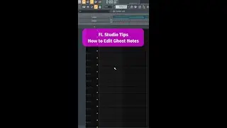 How to Edit Ghost Notes / Ghost Channels / FL Studio Tips 