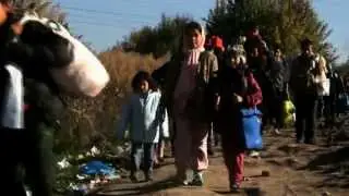 The Desperate Journey: Reaching the Serbian border