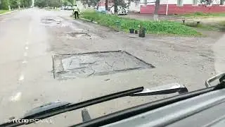 18.06.2024.Латаем асфальт в дождливую погоду.Вяземский