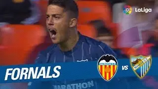 Golazo de Fornals (0-1) Valencia CF vs Málaga CF