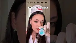 POV: cuidando da sua hemorroida #asmr #asmrsounds #humor