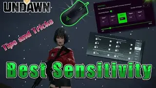 Undawn- Best Sensitivity to Use!! Tips and Tricks