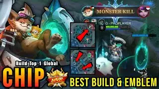 AUTOWIN!! New Hero Chip Best Build and Emblem - Build Top 1 Global Chip ~ MLBB