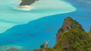 Sailing to Bora Bora