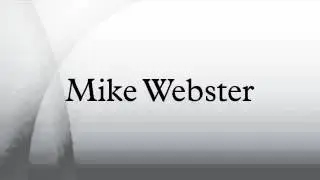 Mike Webster