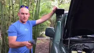 Snorkel when raining!! What HAPPENS fj100 Lexus  lx470 very similar to a land cruiser