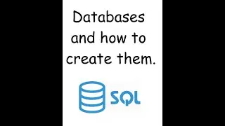 Create Database in SQL