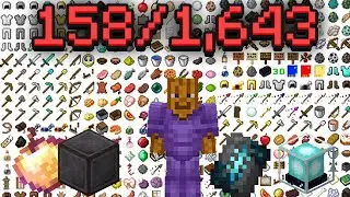 collecting EVERY item in Survival Minecraft!