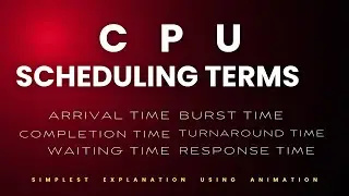 CPU Scheduling Concepts | Operating System