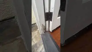 How to fix a rotten door 🚪 jamb !!! (Follow me on my channel, Cesar Castro, to watch the full video