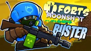 Buster Commander Showcase - Forts Moonshot DLC Gameplay