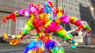 Mortal Kombat Komplete Edition - Rainbow Kintaro & Dark Kahn Tag Ladder 4K Gameplay Playthrough