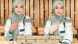 TUTORIAL MENYAMAKAN WARNA KULIT INSTAN DAN MUDAH DI ANDROID !!