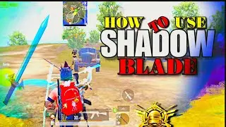 HOW TO USE SWORD | HOW TO USE SHADOW BLADE? | OneMan yt Gaming Pubg Mobile #pubg #shadowblade #sword