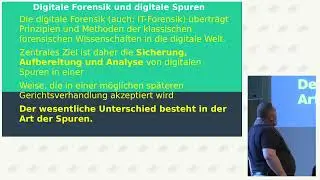 Uli Kleemann: "Früher oder später erwisch ich euch alle!" Über Digitalforesnik und ihre Möglichkeite