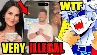 100% Blind Reaction To MrBeast's LEAKED CRIMINAL VIDEO. 100% Evidence.
