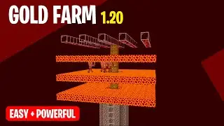 1.20+ *NEW* GOLD FARM - Minecraft Java