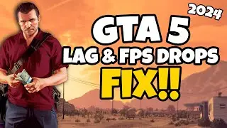 How To Fix Lag & FPS Drops & Stuttering in GTA 5 2024 | GTA V Lag Fix