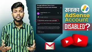 Important Mail From Youtube | Your Payment Account Was Cancelled 😱 Adsense Disabled Ho Gaya ?