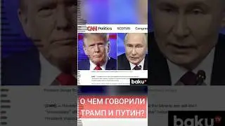 Президенты США и России Дональд Трамп и Владимир Путин провели телефонный разговор