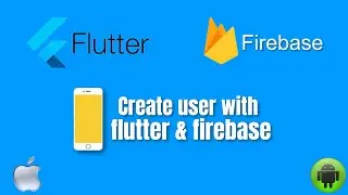 How to Create User With Firebase Using (Dart & Flutter) | Firebase authentication | Part 1