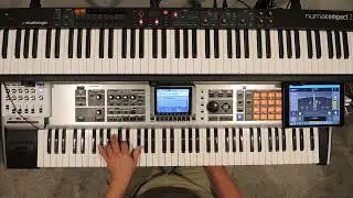 Blue Morning (Instructional keyboard cover)