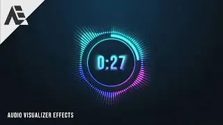 After Effects Tutorial: Audio Spectrum Visualizer Effects (No-Plugin)