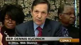 Rep. Dennis Kucinich grills Donald Rumsfeld