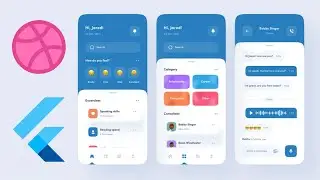 👨🏽‍💻 Lets clone a dribbble design using FLUTTER ♡