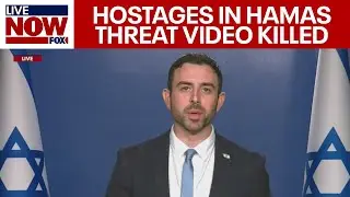 Israel-Hamas war:  Hostages in propaganda video killed, Israeli Govt. gives update| LiveNOW from FOX