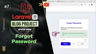 #7. Laravel 11 Forgot Password Tutorial: Custom Helper, PHPMailer Integration & Mailtrap Setup