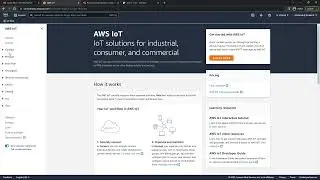 Configure AWS IoT Core for MQTT