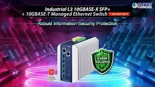 PLANET Industrial L3 5-Port 10GBASE-X SFP+ +1-Port 10GBASE-T Managed Ethernet Switch (IGS-6325-5X1T)