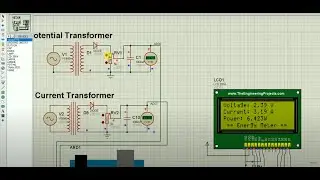 Measure Power Consumption Using Arduino | Simulation | Measure Voltage, Current and Power