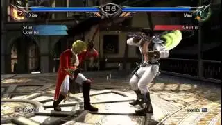 SOULCALIBUR V​ ONLINE BATTLE Xiba VS Maxi 20120408