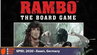 Rambo: The Board Game  — game preview at SPIEL.digital 2020