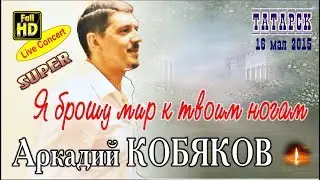 Live Concert/ Аркадий КОБЯКОВ - Я брошу мир к твоим ногам (Татарск, 16.05.2015)