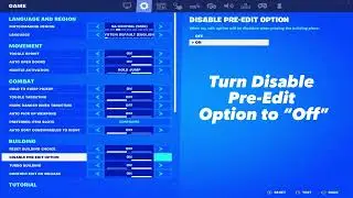 How to fix the edit bug in Fortnite (2024)